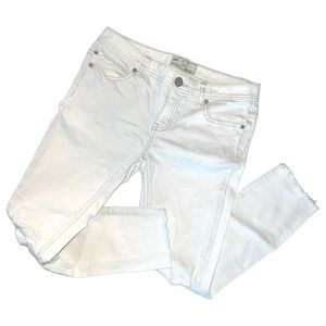 Free People White Jeans